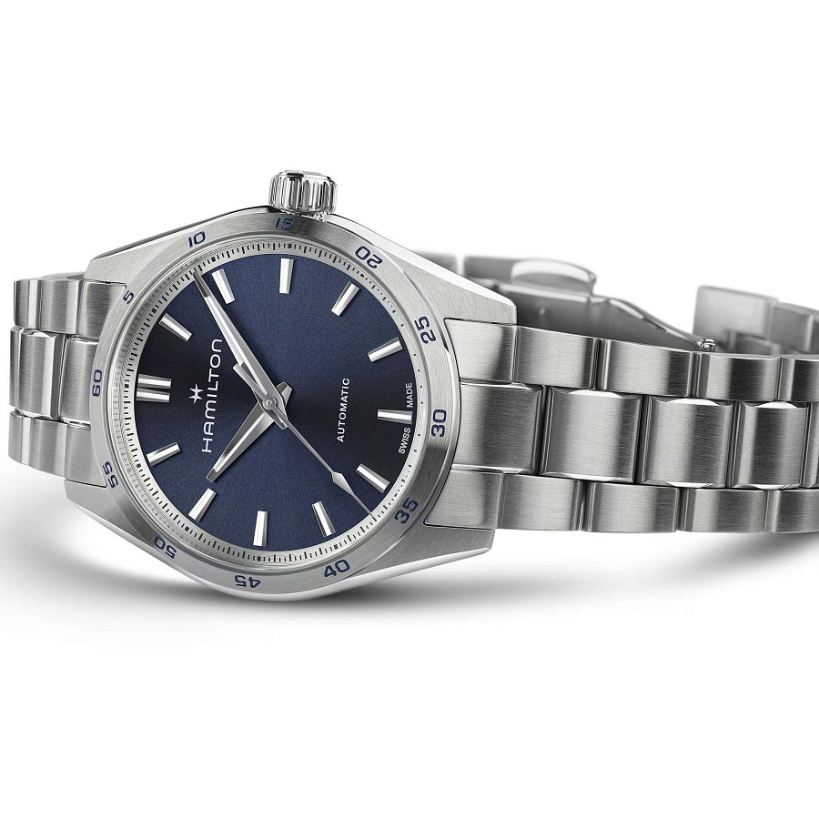 Часы Hamilton Jazzmaster Performer Auto H36115140 — мужские, серебристый