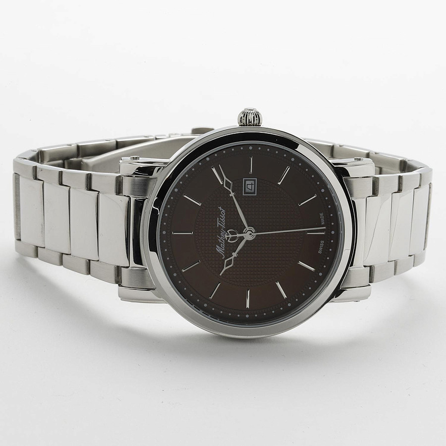 Часы Mathey-Tissot City Metal HB611251MAM — кварцевые, металл сталь