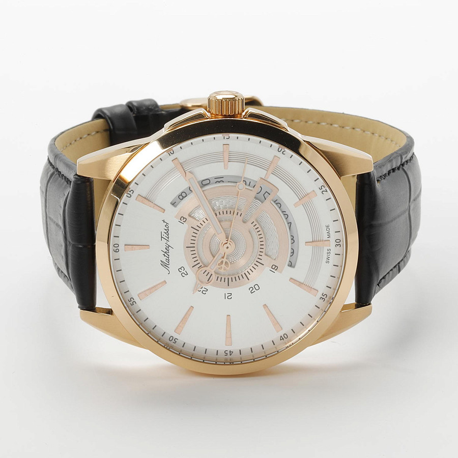Часы Mathey-Tissot Mondo H711PS — кварцевые, металл сталь