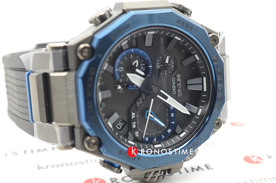 Часы Casio G-Shock Premium MTG-B2000B-1A2 (MTG-B2000B-1A2ER) — антрацитовый, металл сталь
