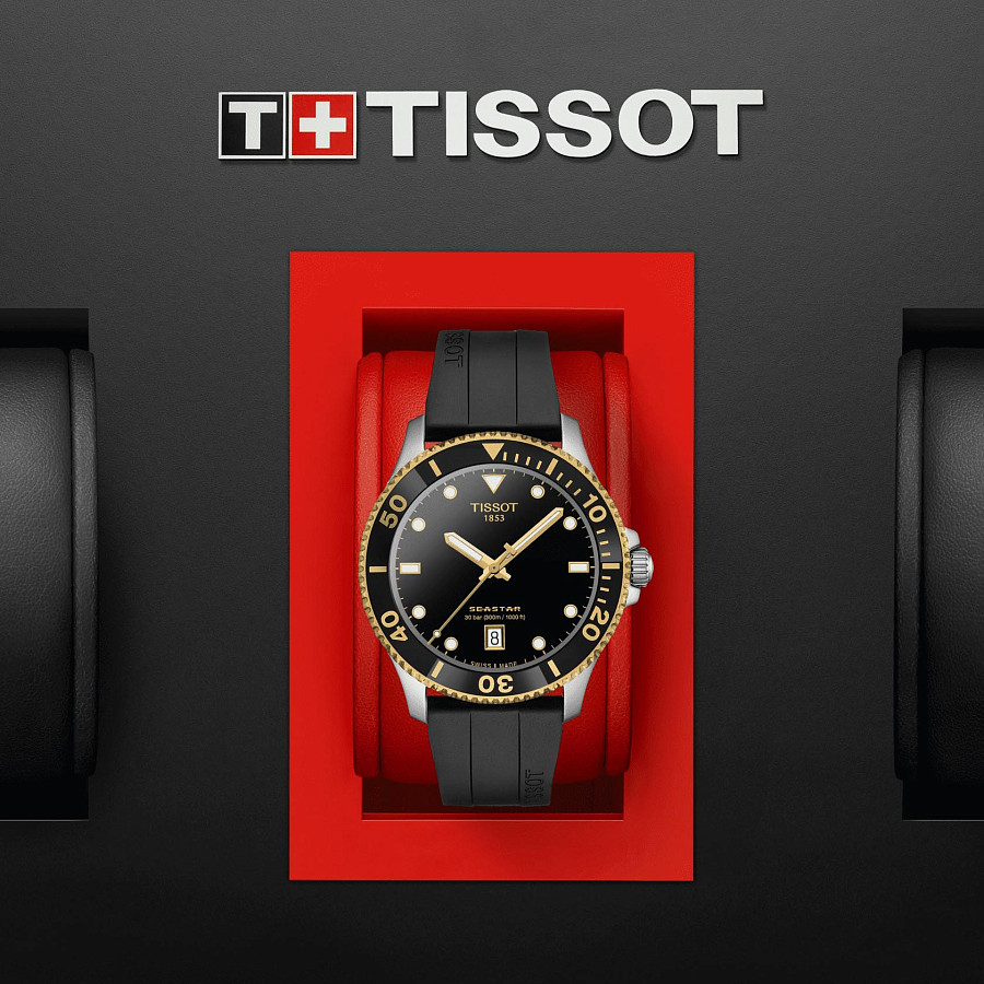 Часы Tissot Seastar 1000 T120.410.27.051.00 — Швейцария, кварцевые