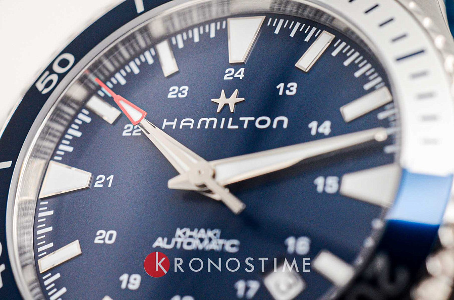 Часы Hamilton Khaki Navy Scuba Auto H82345141 — Швейцария, механические