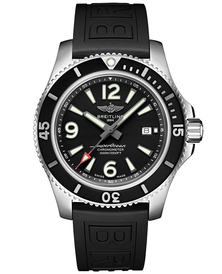 Часы Breitling Superocean Automatic 44 A17367D71B1S2 — мужские, черный