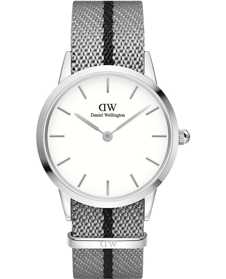 Часы Daniel Wellington Iconic NATO DW00100679 — мужские, белый
