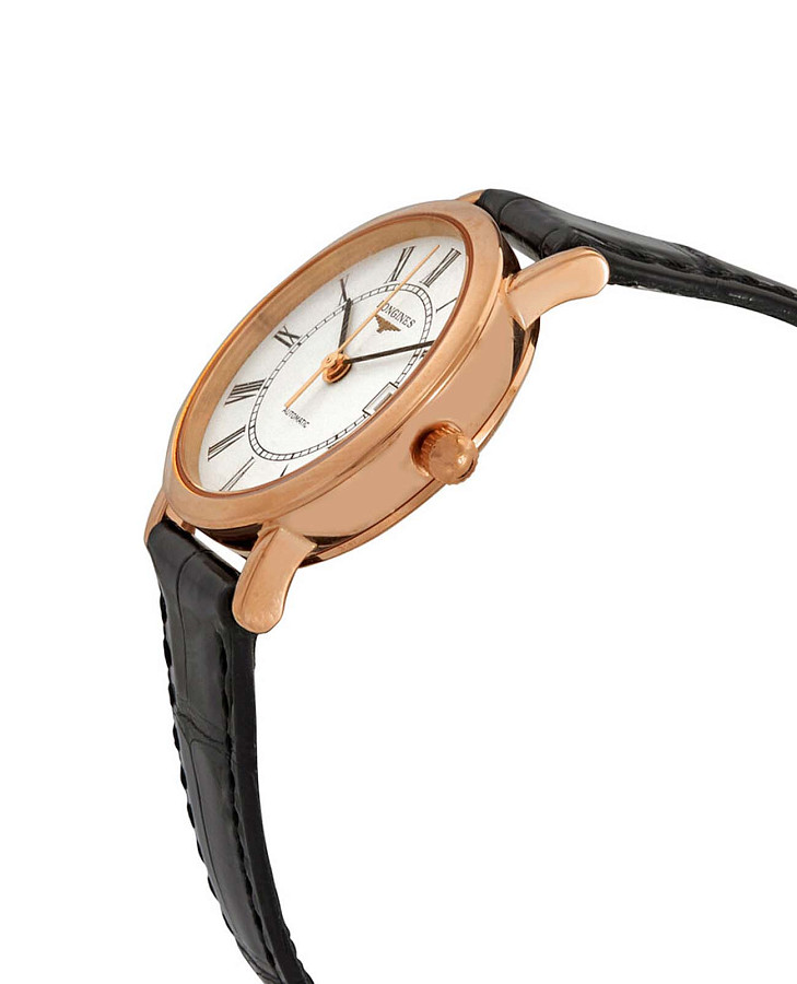 Часы Longines Elegant Collection L4.378.8.11.4 — золото сталь, Швейцария