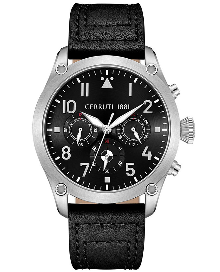 Часы Cerruti 1881 Calenzano CIWGF0042502 — мужские, черный