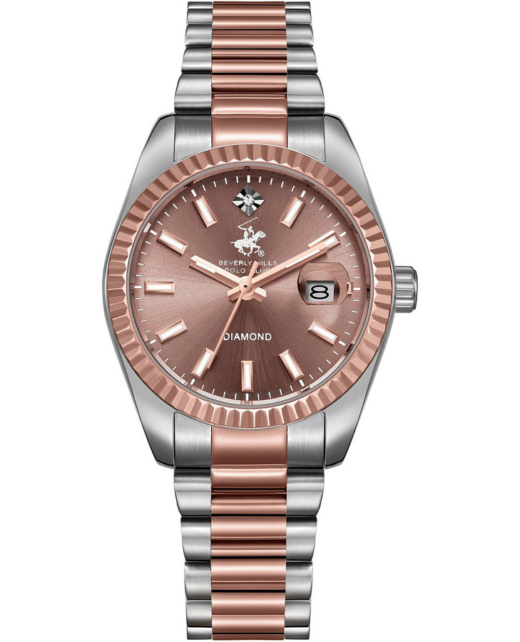 Часы Beverly Hills Polo Club BP3650X.540 — женские, розовый