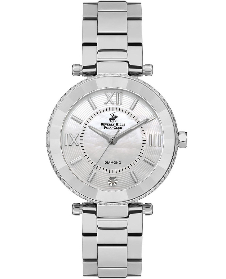 Часы Beverly Hills Polo Club BP3566C.320 — женские, серебристый