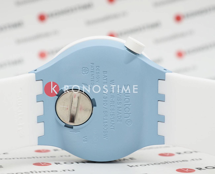Часы Swatch Big Bold Bioceramic Lacquered SB03N103 — силикон, мужские
