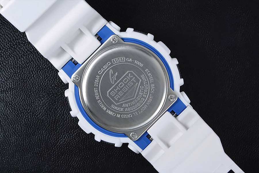 Часы Casio G-Shock GA-100B-7ADR (GA-100B-7A) — артикул GA-100B-7A, мужские