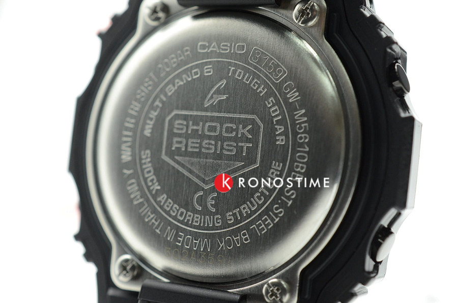 Часы Casio G-Shock GW-M5610BB-1 — Япония, электронные