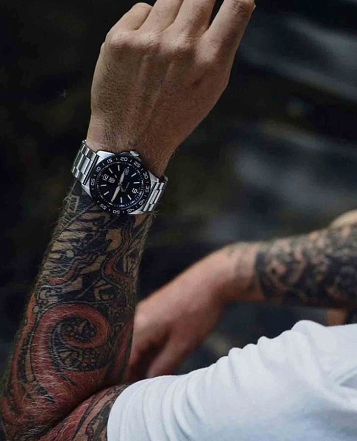 Часы Luminox Pacific Diver XS.3122 — мужские, нержавеющая сталь