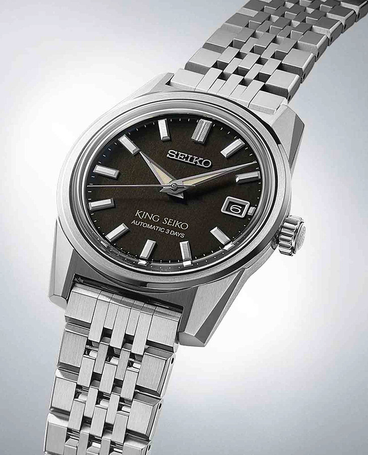 Часы Seiko King Seiko SPB387J1 — механические, металл сталь