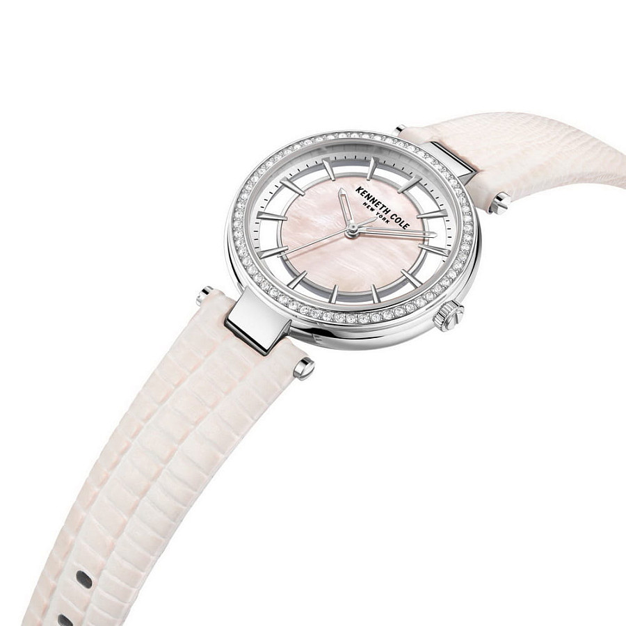Часы Kenneth Cole Transparency KCWLA2223002 — кварцевые, сталь металл