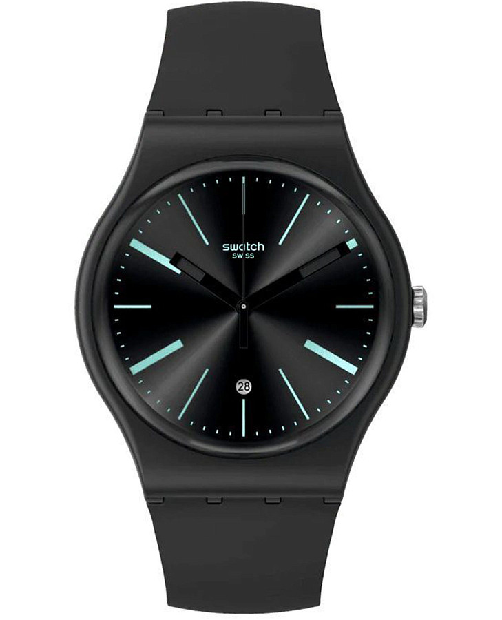 Часы Swatch New Gent Biosourced SO29B404 — мужские, черный