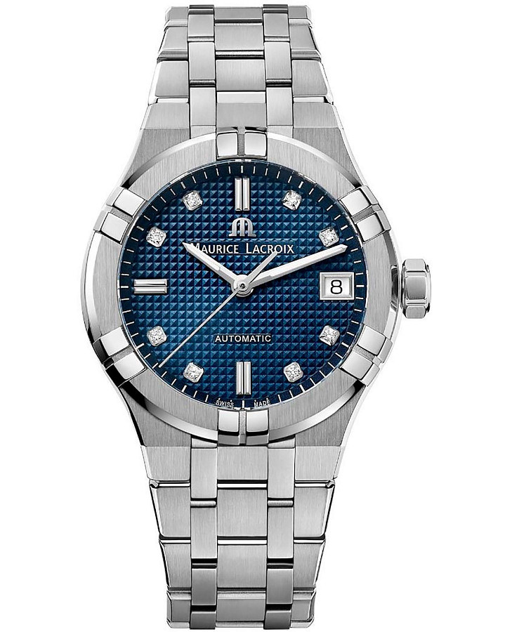 Часы Maurice Lacroix Aikon Automatic AI6006-SS002-450-2 — женские, синий
