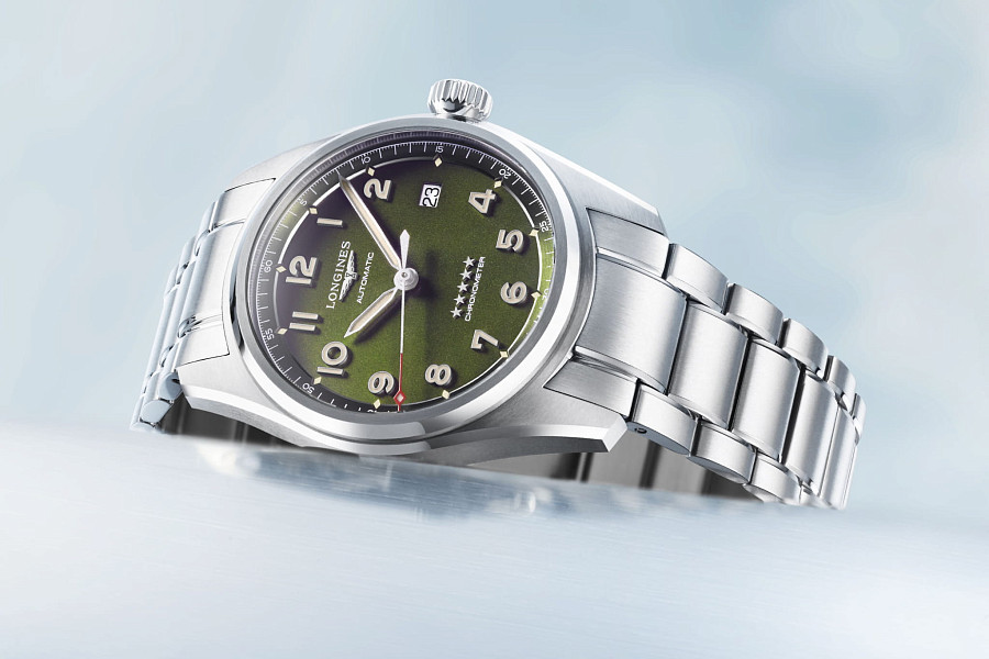 Часы Longines Spirit L3.810.4.03.6 — мужские, нержавеющая сталь