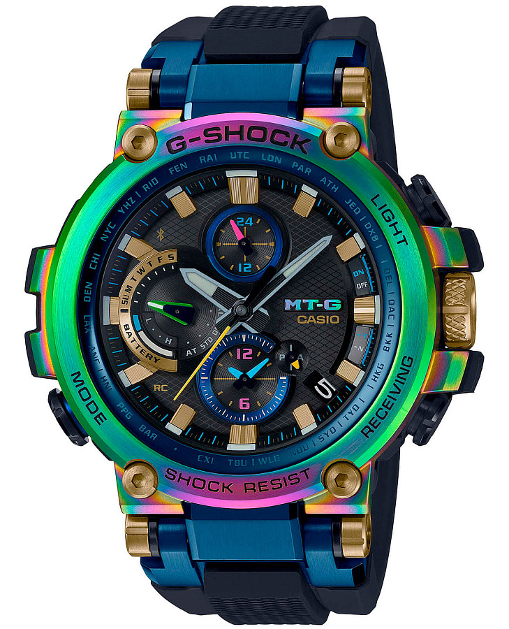 Часы Casio G-Shock Premium MTG-B1000RB-2A — мужские, черный