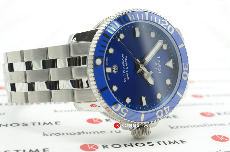 Часы Tissot Seastar 1000 Powermatic 80 T120.407.11.041.00 — артикул T1204071104100