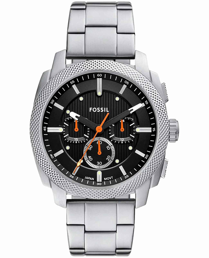 Часы Fossil Machine FS6095 — мужские, черный