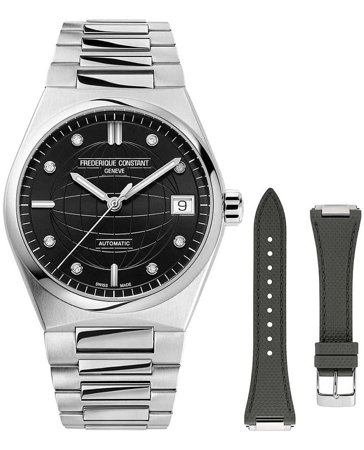 Часы Frederique Constant Highlife Ladies Automatic FC-303BD2NH6B — женские, черный