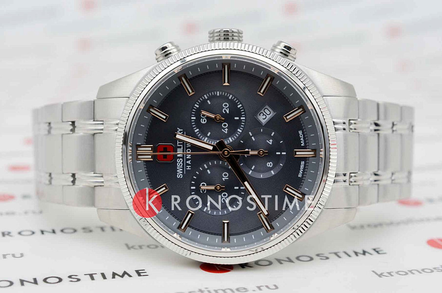 Часы Swiss Military Hanowa Air Man SMWGI0003103 — кварцевые, сталь металл