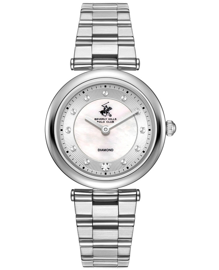 Часы Beverly Hills Polo Club BP3870X.330 — женские, серебристый