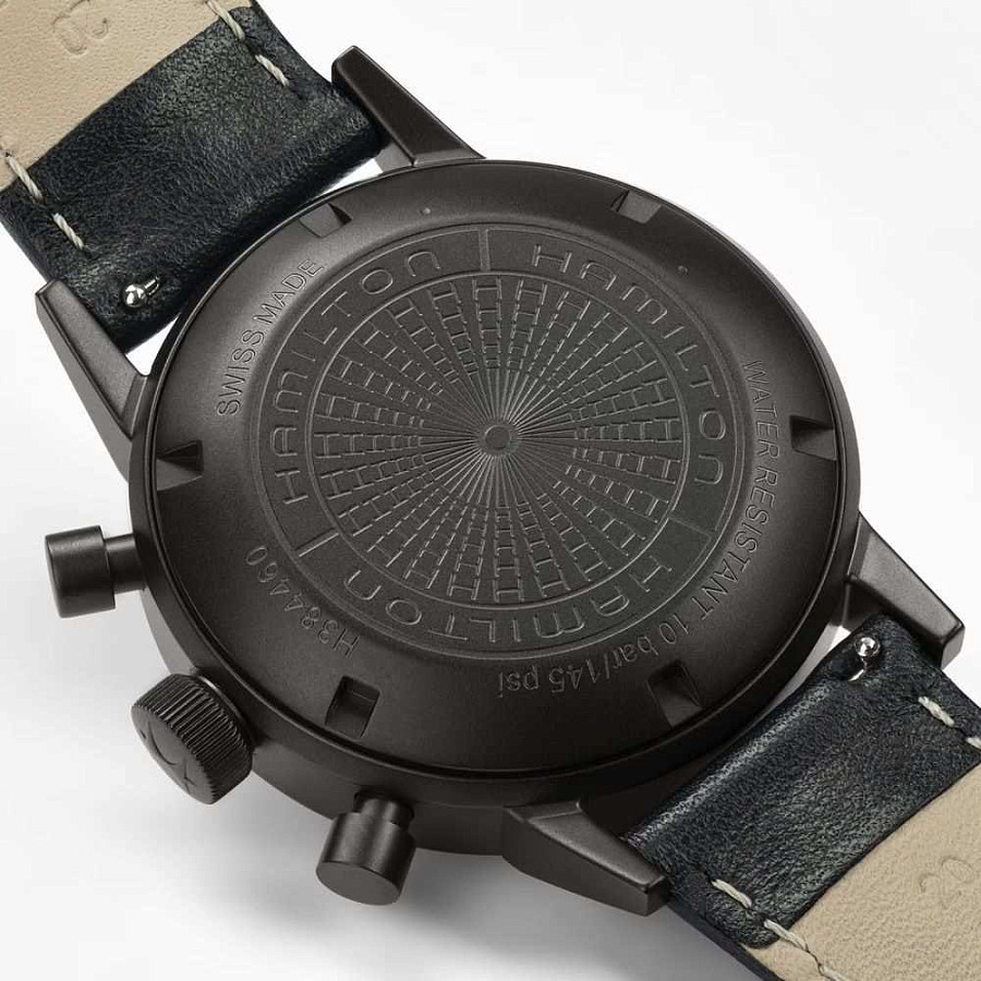 Часы Hamilton American Classic Intra-matic Autochrono Full Black H38446730 — Швейцария, механические