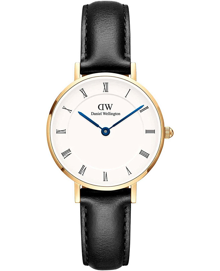Часы Daniel Wellington Petite Roman Numerals Sheffield Gold DW00100686 — женские, белый