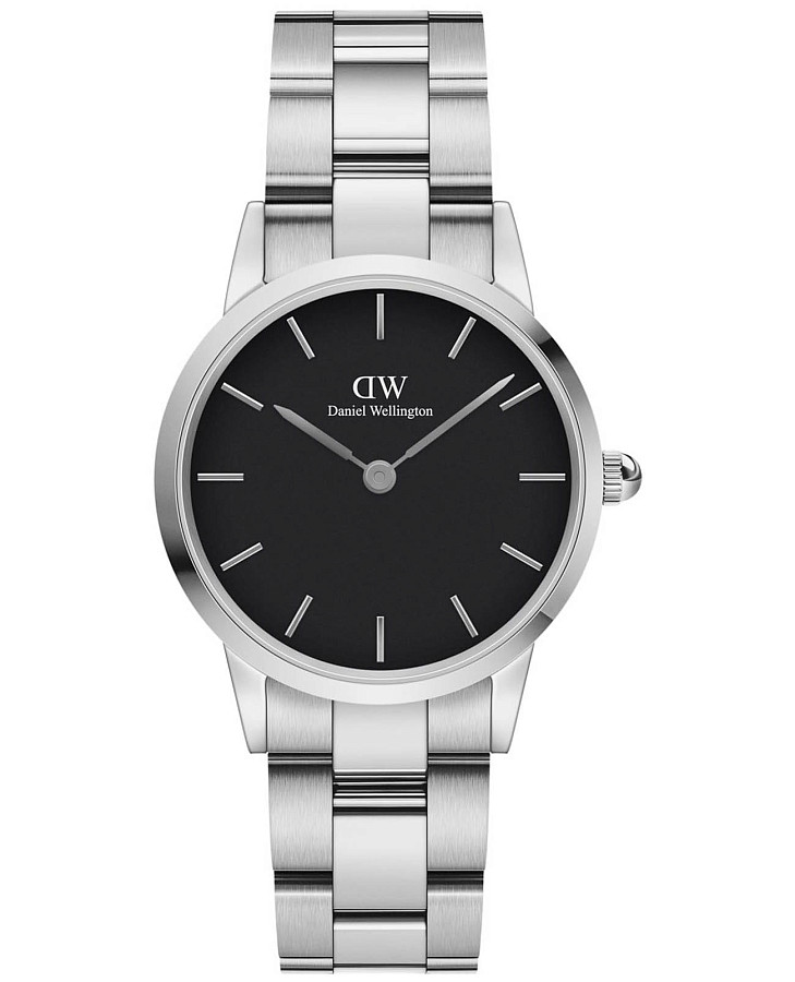 Часы Daniel Wellington Iconic Link DW00100208 — женские, черный