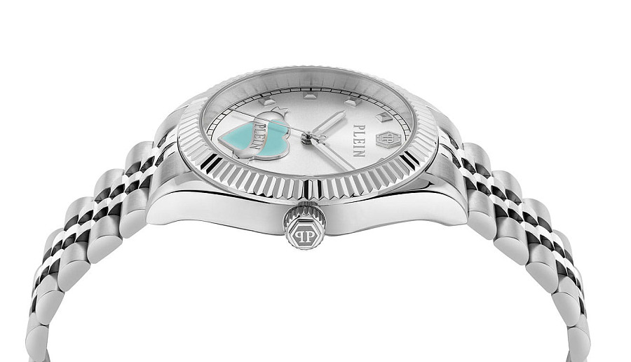 Часы Philipp Plein Plein Valentine PW2BA1125 — кварцевые, сталь металл