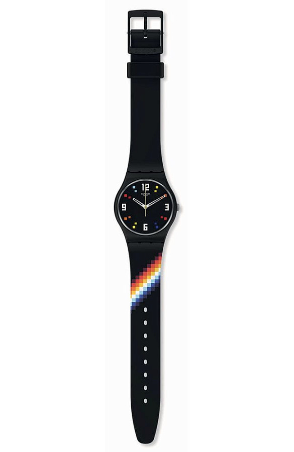 Часы Swatch Gent Biosourced Standard SO28B705 — кварцевые, пластик