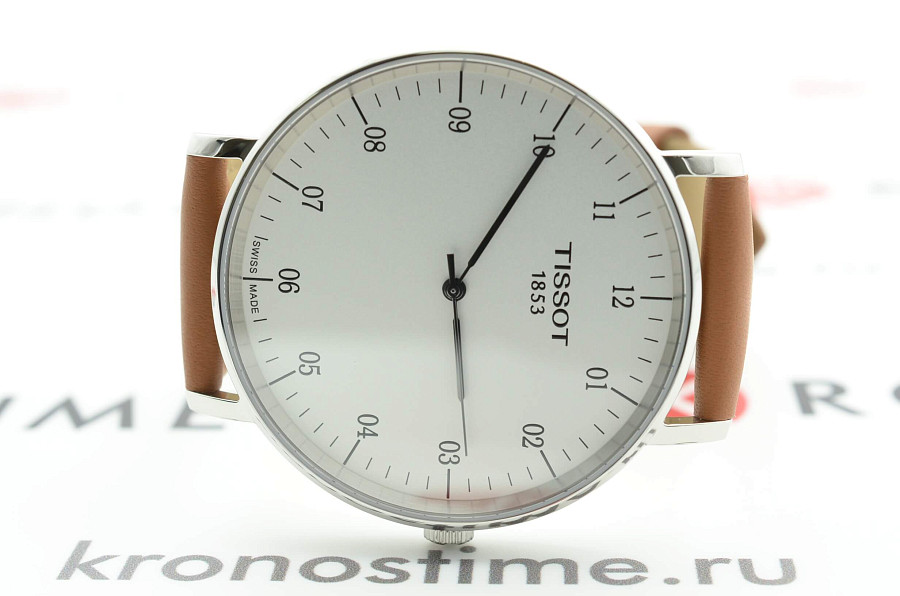 Часы Tissot Everytime Large T109.610.16.037.00 — белый, сталь металл