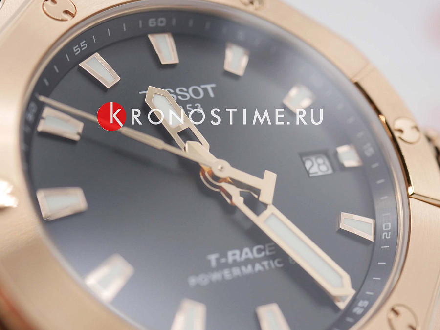 Часы Tissot T-Race Powermatic 80 T141.807.37.051.00 — мужские, черный
