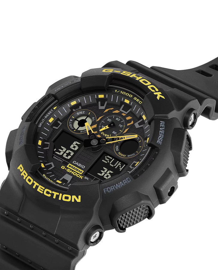 Часы Casio G-Shock GA-100CY-1ADR (GA-100CY-1A) — пластик, Япония