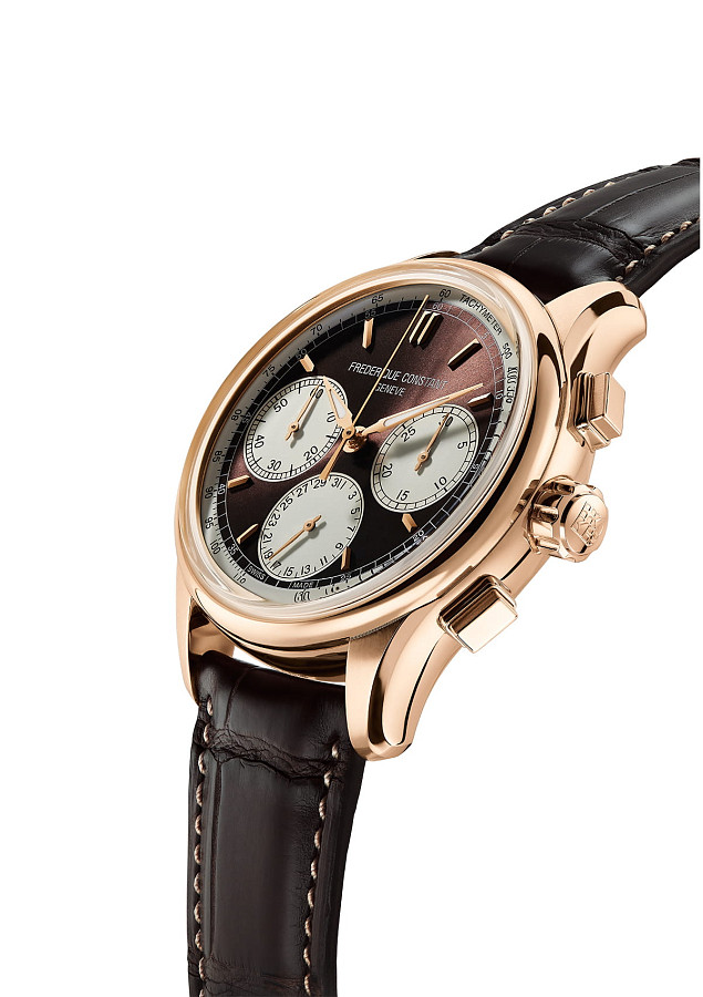 Часы Frederique Constant Flyback Chronograph Manufacture FC-760CHC4H4 — механические, металл сталь