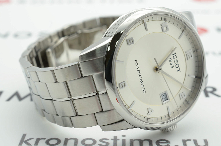 Часы Tissot Luxury Powermatic 80 T086.407.11.037.00 — мужские, нержавеющая сталь