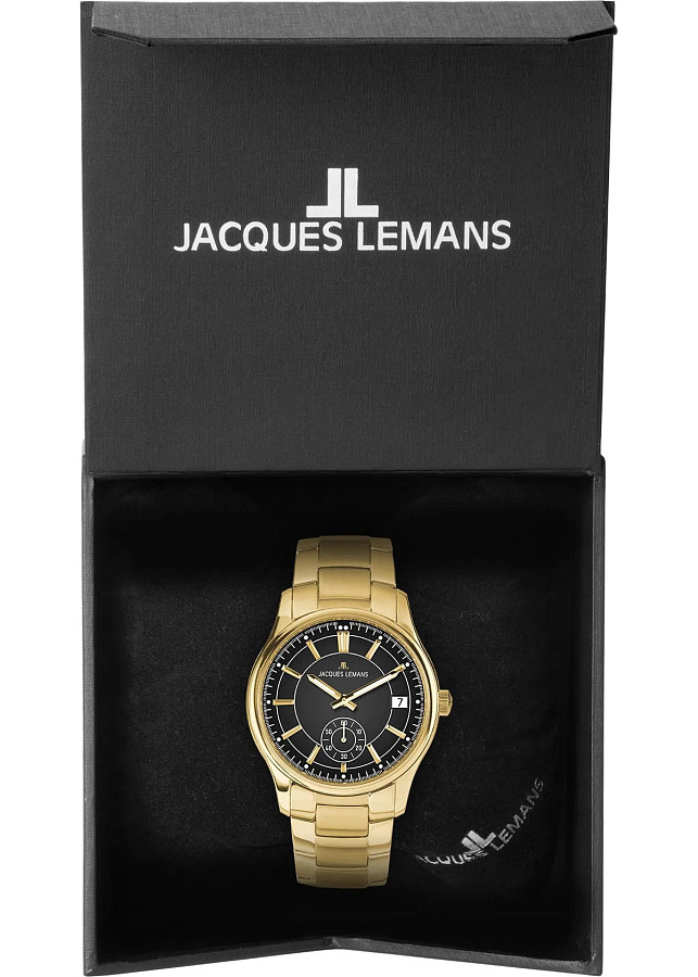Часы Jacques Lemans Derby 1-2197J — сталь металл, Австрия