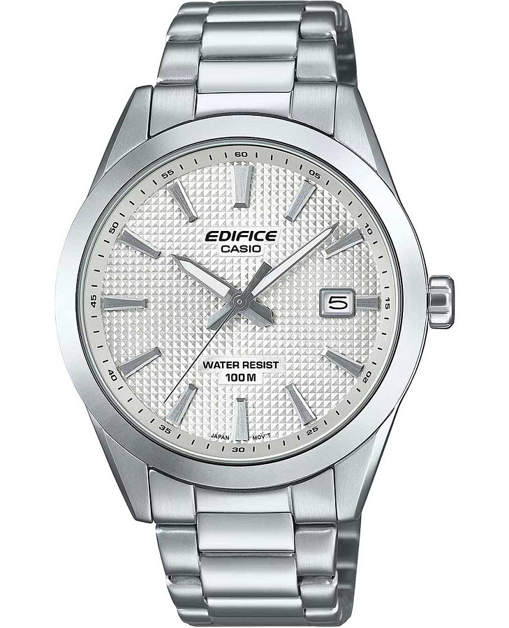 Часы Casio Edifice EFV-160D-7A — мужские, белый
