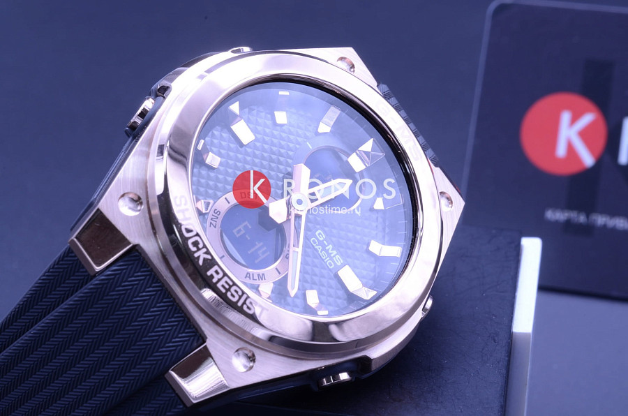 Часы Casio Baby-G MSG-C100G-1A — Япония, кварцевые