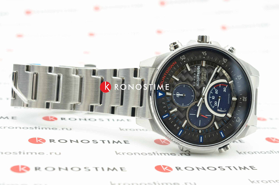 Часы Casio Edifice EFS-S590AT-1A — черный, металл сталь