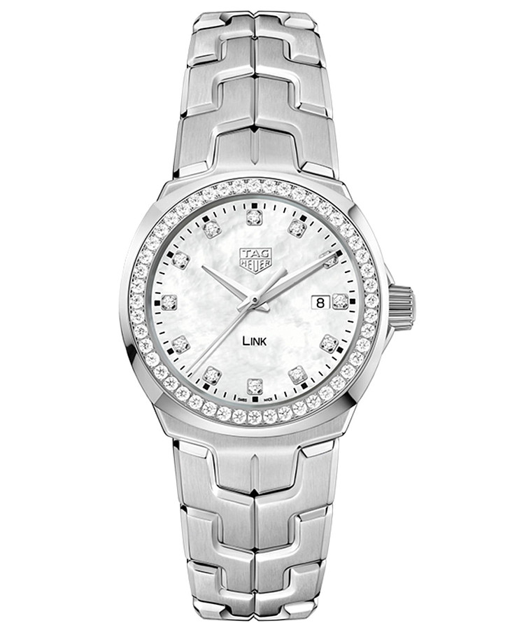 Часы TAG Heuer Link WBC1316.BA0600 — женские, перламутровый