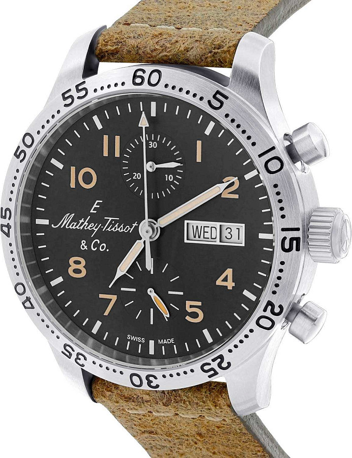 Часы Mathey-Tissot Type 21 H1821CHATLNO — Швейцария, механические