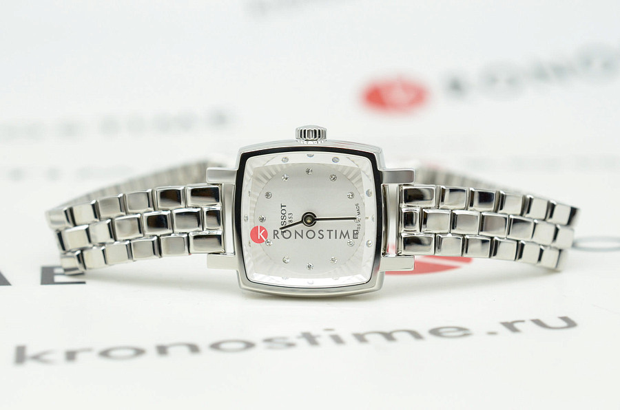 Часы Tissot Lovely Square T058.109.11.036.01 — кварцевые, сталь металл