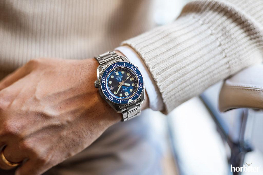 Часы Seiko Prospex SLA023J1 — синий, сталь металл