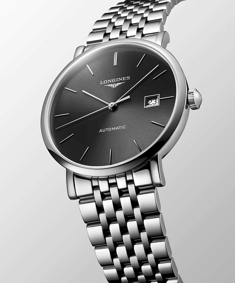 Часы Longines Elegance Elegant Collection L4.910.4.70.6 — нержавеющая сталь, мужские