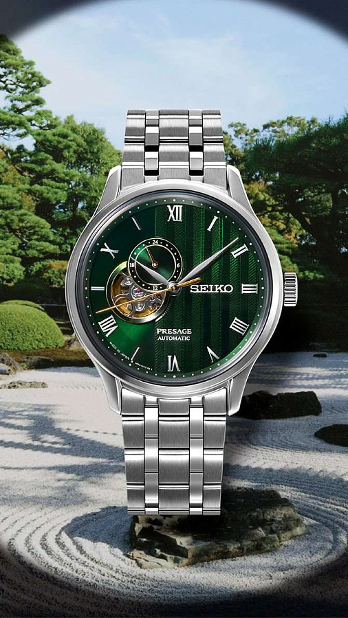 Часы Seiko Presage SSA463J1 — мужские, нержавеющая сталь