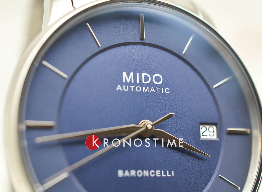 Часы Mido Baroncelli Signature M037.407.11.041.00 — нержавеющая сталь, мужские