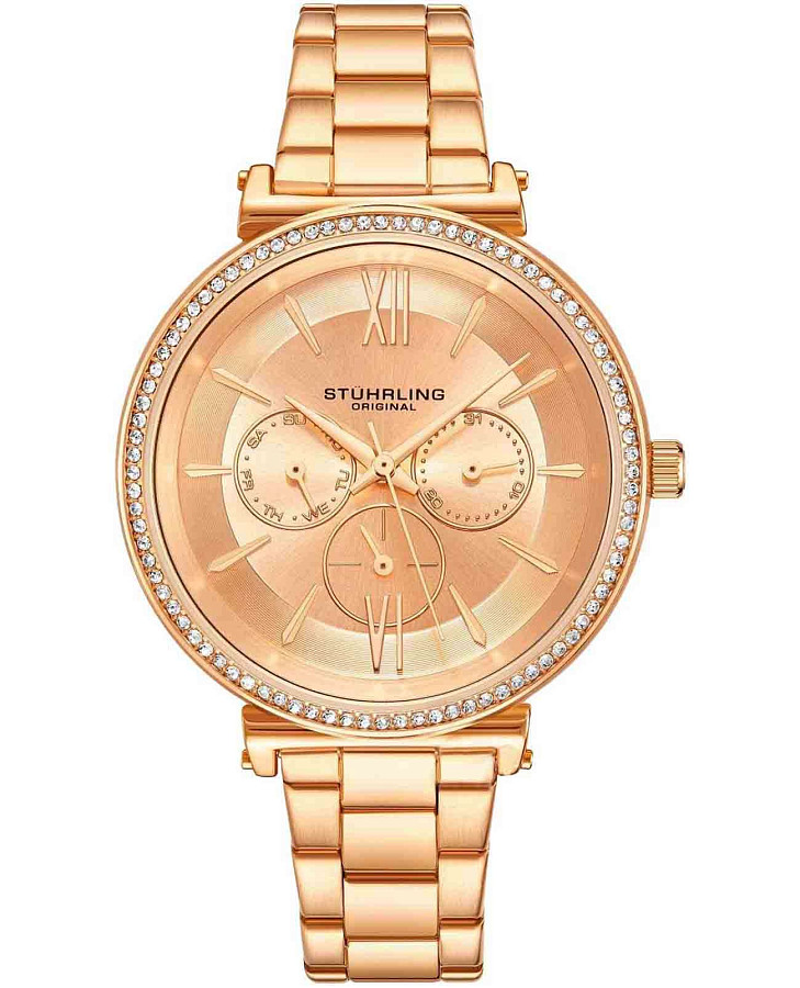 Часы Stuhrling Aria 3908.5 — женские, золотой
