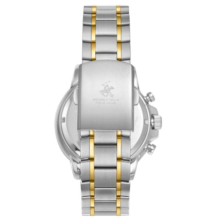 Часы Beverly Hills Polo Club Quartz BP3727X.370 — нержавеющая сталь с ip-покрытием, мужские